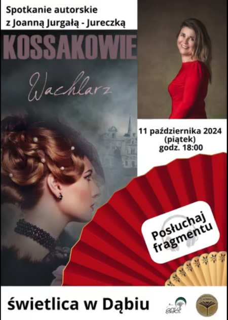Słuchowisko - Spotkanie autorskie z Joanną Jurgałą Jureczko